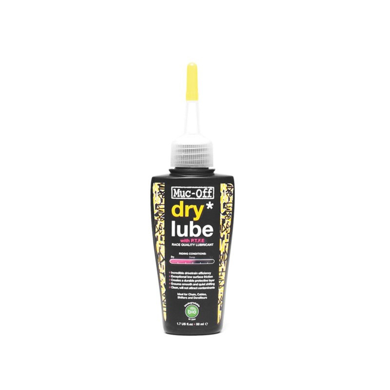 Muc-Off Muc-Off Dry Lube 50 Ml Cykel Tilbehør||> Olie Og Smøremidler
