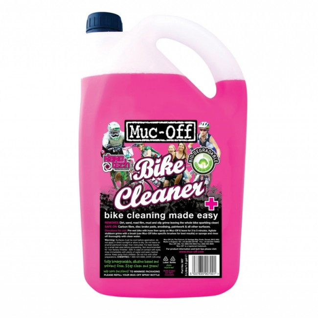 Muc-Off Muc-Off Bike Cleaner 5 Litre Cykel Tilbehør||> Plejemidler