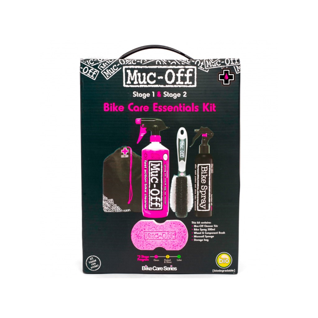 Muc-Off Bike Care Essentials Kit Cykel Tilbehør||||||Plejemidler