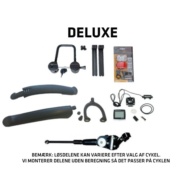 Tilbehørspakke - Børnemountainbikes (20", Deluxe)