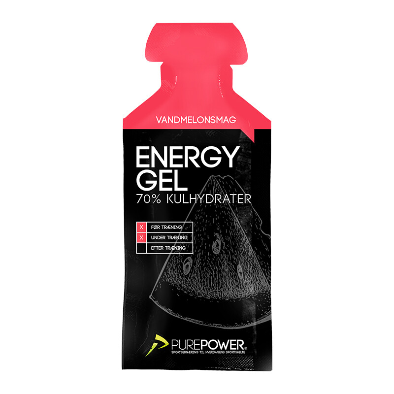 PurePower PurePower Energy Gel Cykel Tilbehør -> Energi Produkter -> Gel - Energiprodukter