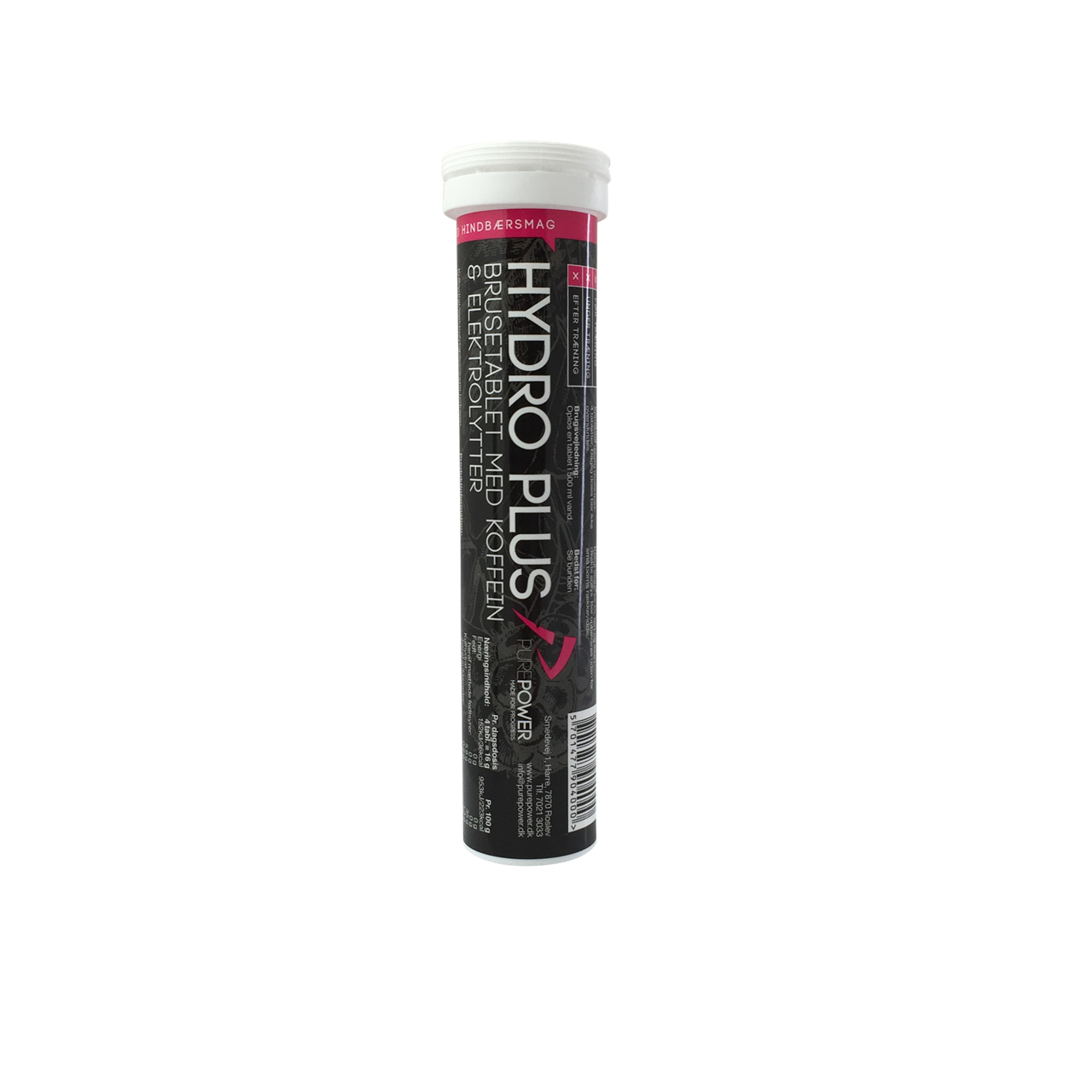 Purepower Hydro Plus Tabs (Hindbær) Cykel Tilbehør||||||Purepower||Energiprodukter