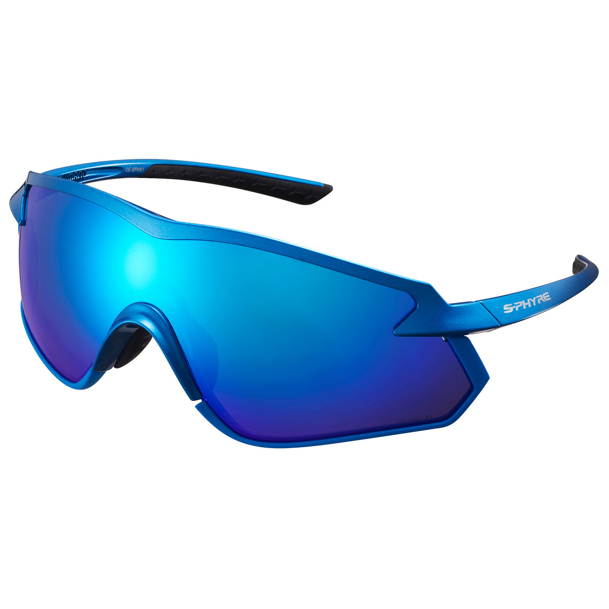 Cykler Shimano S-Phyre R (Blå) Cykel Tilbehør||||||Cykelbriller||Shimano Cykelbriller||Solbriller
