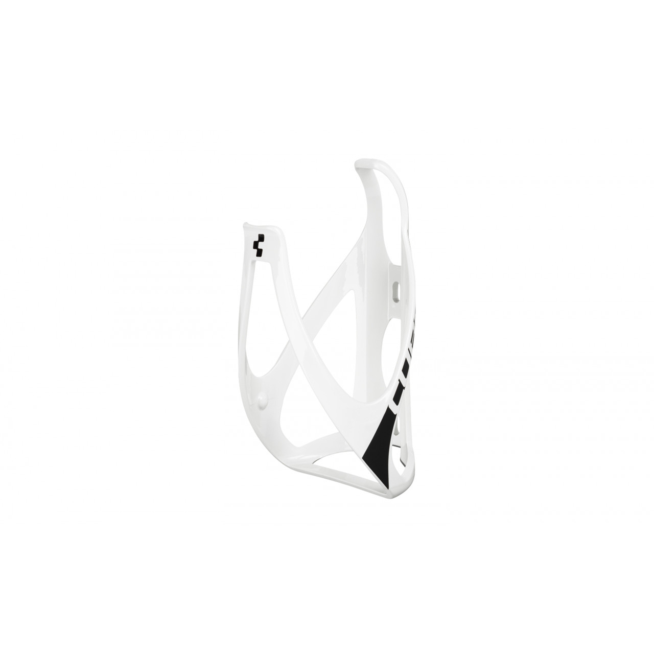 Cube Bottle Cage Hpp - Flaskeholder (Matt White'N'Black) Cykel Tilbehør||||||Flasker Og Flaskeholdere||Cube||Flaske Og Flaskeholder