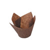 MUFFINSFORM TULIPAN BRUN 1000 STK.