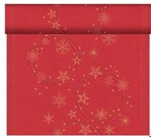 KUVERTLØBER 0,4 X 24 M 1X4 RLL STAR SHINE RED