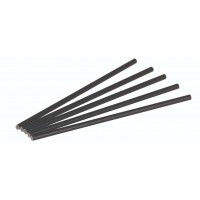 SUGERØR PAP SORT Ø8X230 MM 250 STK.