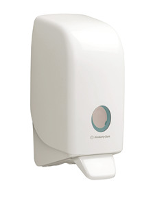 DISPENSER AQUARIUS 1 LTR. TIL CREMESÆBE HVID KNAP