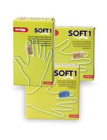 SOFT 1 PLASTER BLÅT 1 RULLE 6 CMX4,5 M