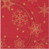 SERVIET 3-LAGS 33X33 CM STAR SHINE RED