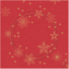 DUNILIN 40X40 CM STAR SHINE RED 225 STK.