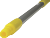 SKAFT ALU 131 CM MED GULT GREB