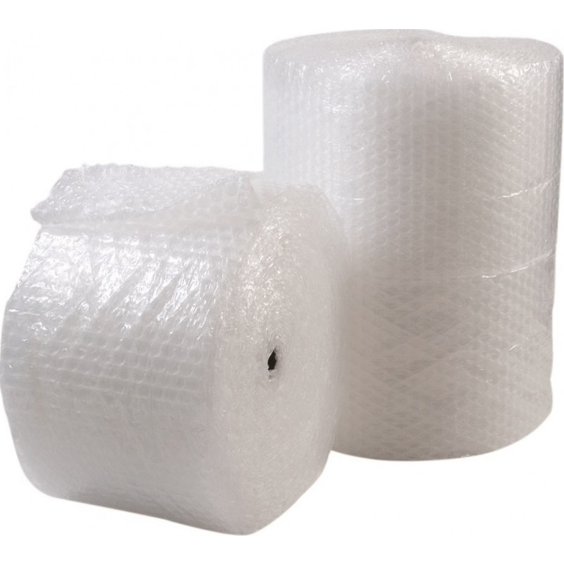 Bobleplast rulle store bobler 25 mm - 50 cm x 75 meter - 3 stk