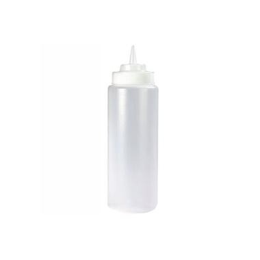 Plastflaske 950 ml med Tud/Skruelåg Klar