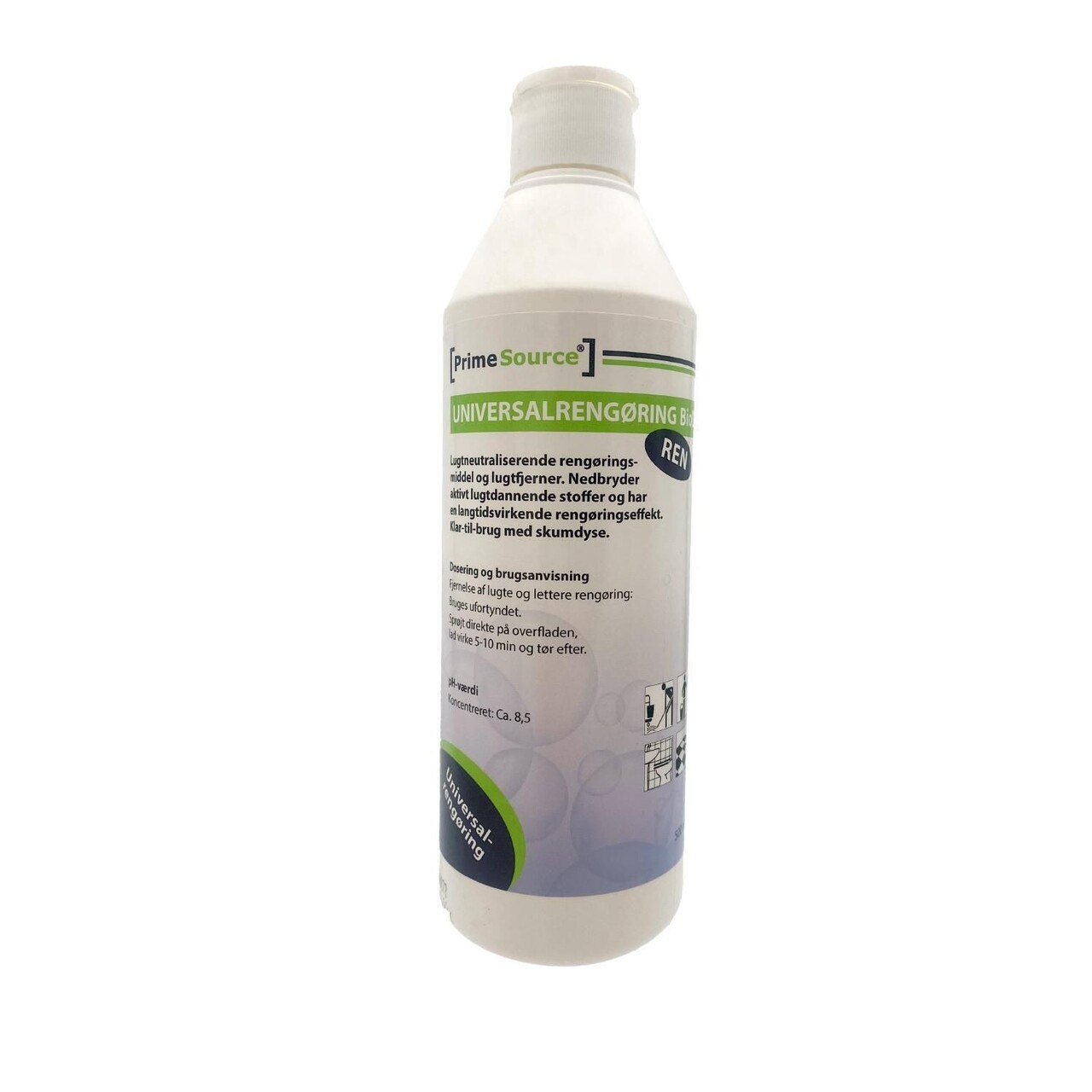 Universalrengøring Prime Source BioDor 500ml med Lugtfjerner Biologisk - 12 fl x 500 ml/krt