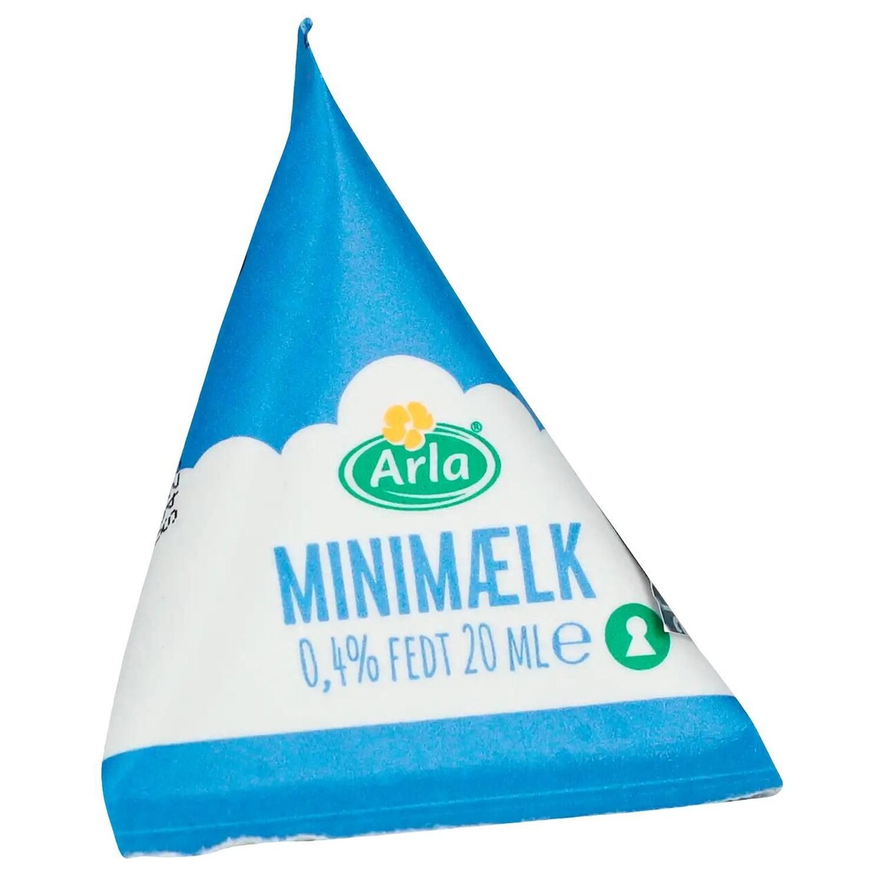 Mælk Arla Minimælk 0.4% Fedtindhold 20 ml - 100 stk/krt