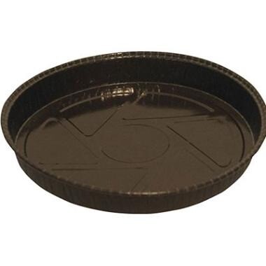 Kageform ø170/181x35 mm pap med PET brun - 720 stk/krt