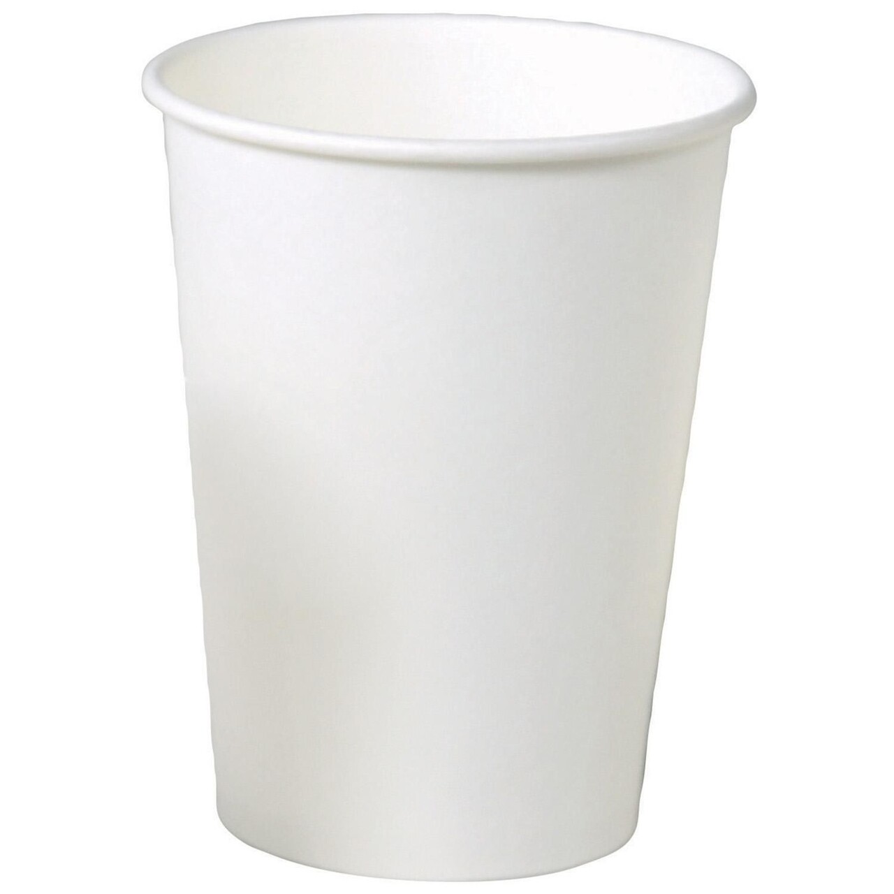 Kaffebæger Pap Ø90xH110mm 30cl 12oz Single Wall Hvid - 20 ps x 50 stk/krt