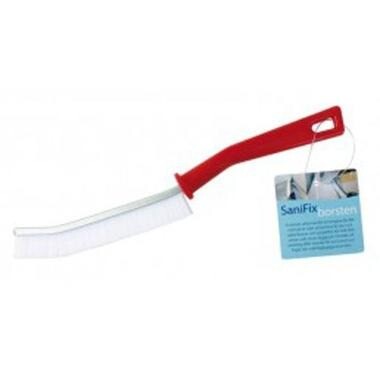 Sanitetsbørste Sanifix 23.5 cm Hård Rød