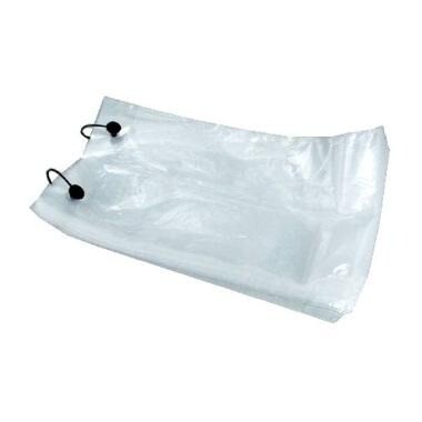 Plastpose 220x330/40+55 mm 45 my på Blok Microperforeret huller PE Klar - 10 pk x 100 stk/krt
