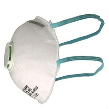 Maske Sikkerhed P2 Keep Safe m/Ventil mod Tørre partikler/væskeformige aerosoler - 15 stk/pk