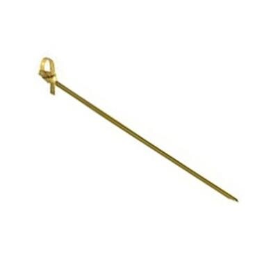 Spyd 150 mm med sløjfe bånd Bambus - 10 pk x 200 stk/krt