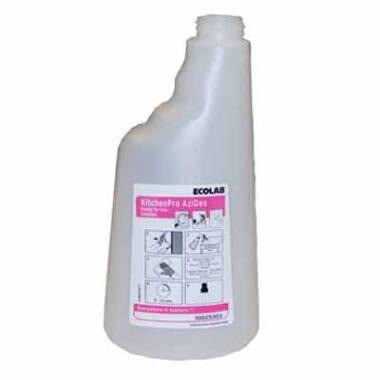 Flaske Tom Skum 650ml med Tryk uden Hoved Klar til KitchenPro Azides - 1 Stk