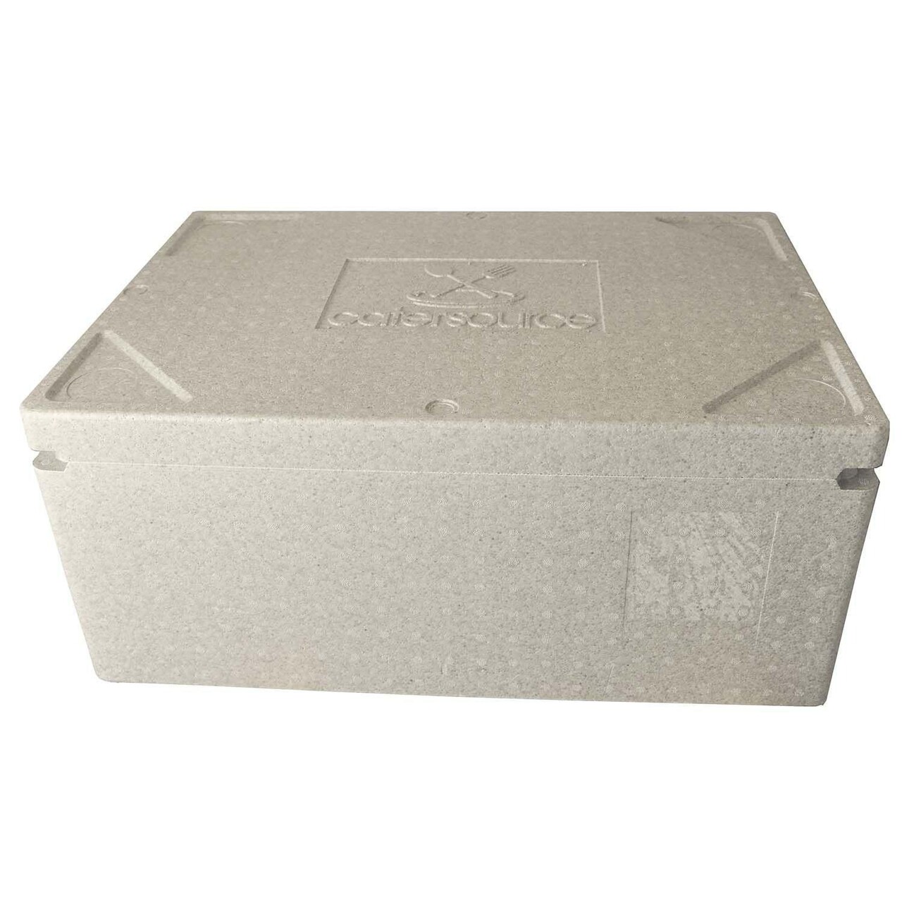 Termokasse Catersource 40 ltr 1/1 GN 60x40x27 cm med Låg H-EPS Lysegrå