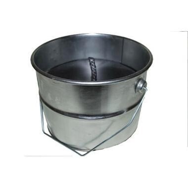 Lysspand - 50 timer - Sort fyld - Blank - Udendørsbrug - 2 stk