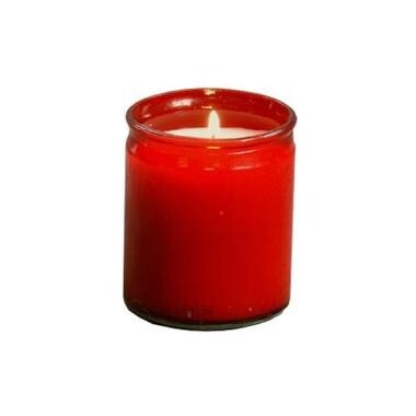 Glaslys Starlight Refill Brændetid 50 timer Rød - 30 stk/krt