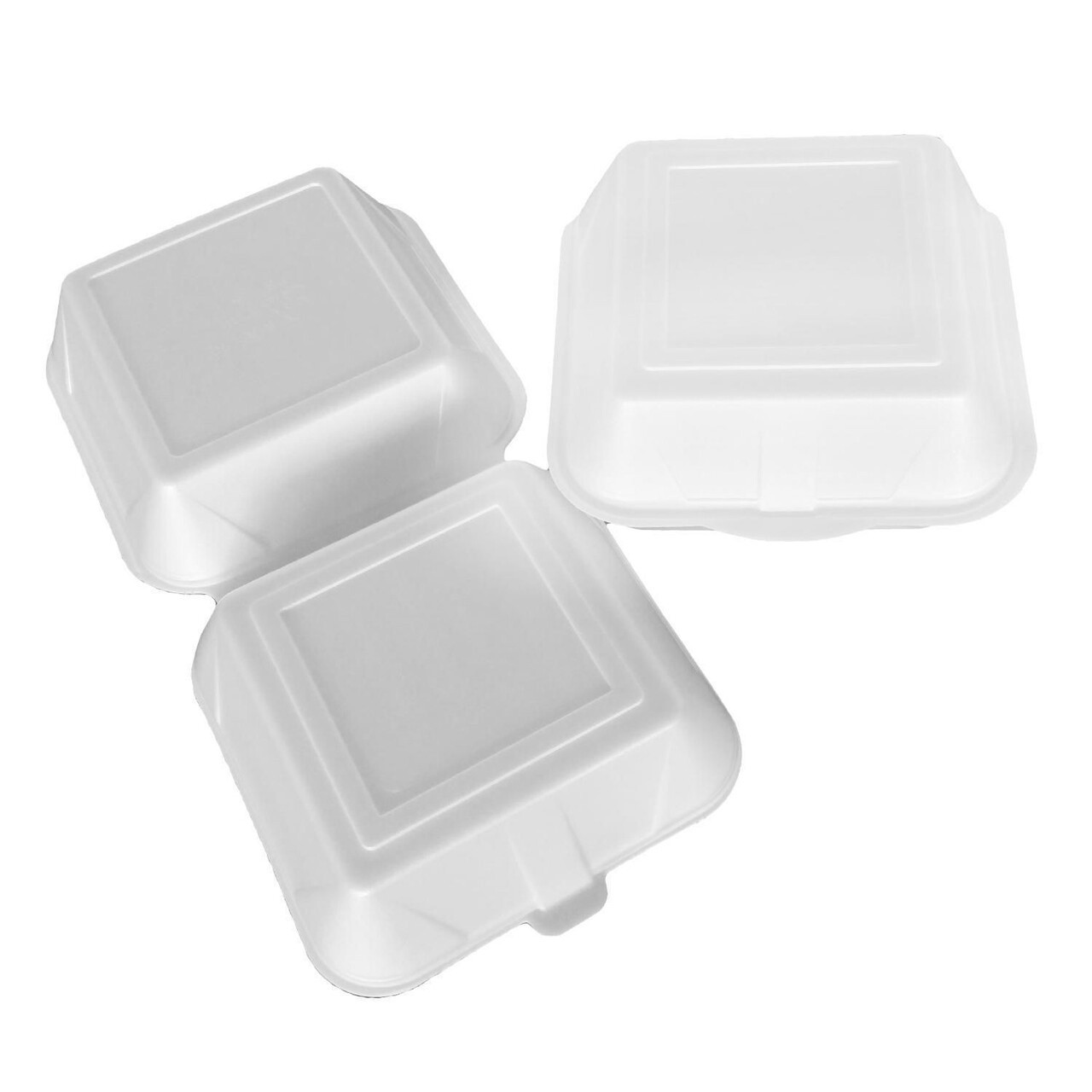 Burgerboks XXL Giant 215x210x108 mm XPS Hvid 1512 - 2 pk x 100 stk/krt