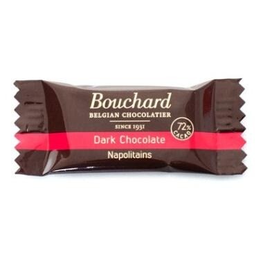 Chokolade Mørk 72% Bouchard 5 gr 200 stk - 200 stk/krt