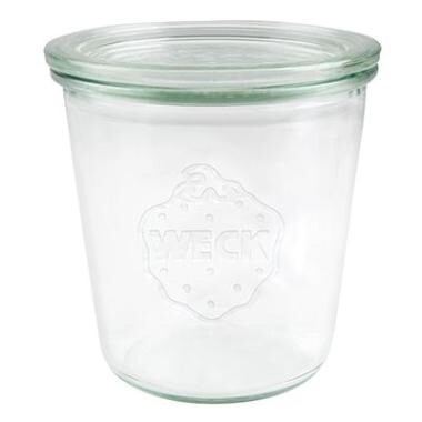 Patentglas Weck 290 ml Ø8.8x8.75 cm uden Låg Glas