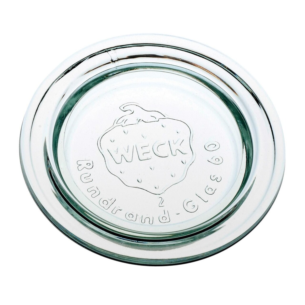 Låg Weck Ø6.7 cm til Patentglas. Glas