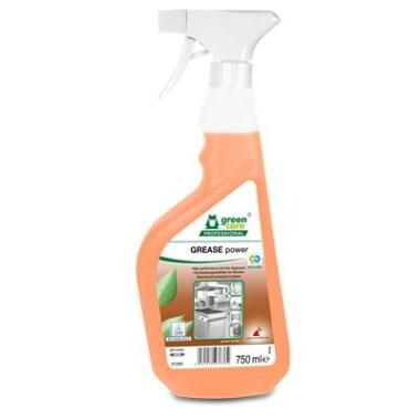 Ovn- og Grillrengøring Grease Power 750ml Ecolabel C2C u. Parfume Klar-til-Brug - 10 fl x 750 ml/krt