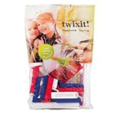 Plastklemme Twixit 15 stk á 6 cm og 5 stk á 11 cm. PP - 20 stk/ps