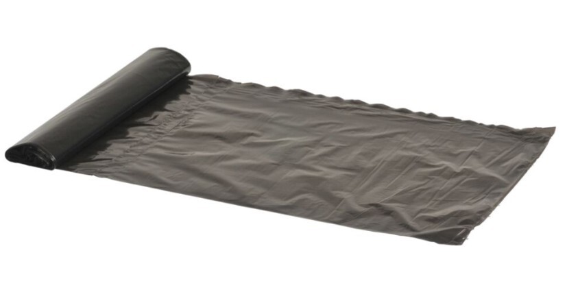 Spandepose, 15 l, grå, LDPE/virgin, 37x50cm - 30 ps pr. rulle - 56 ruller