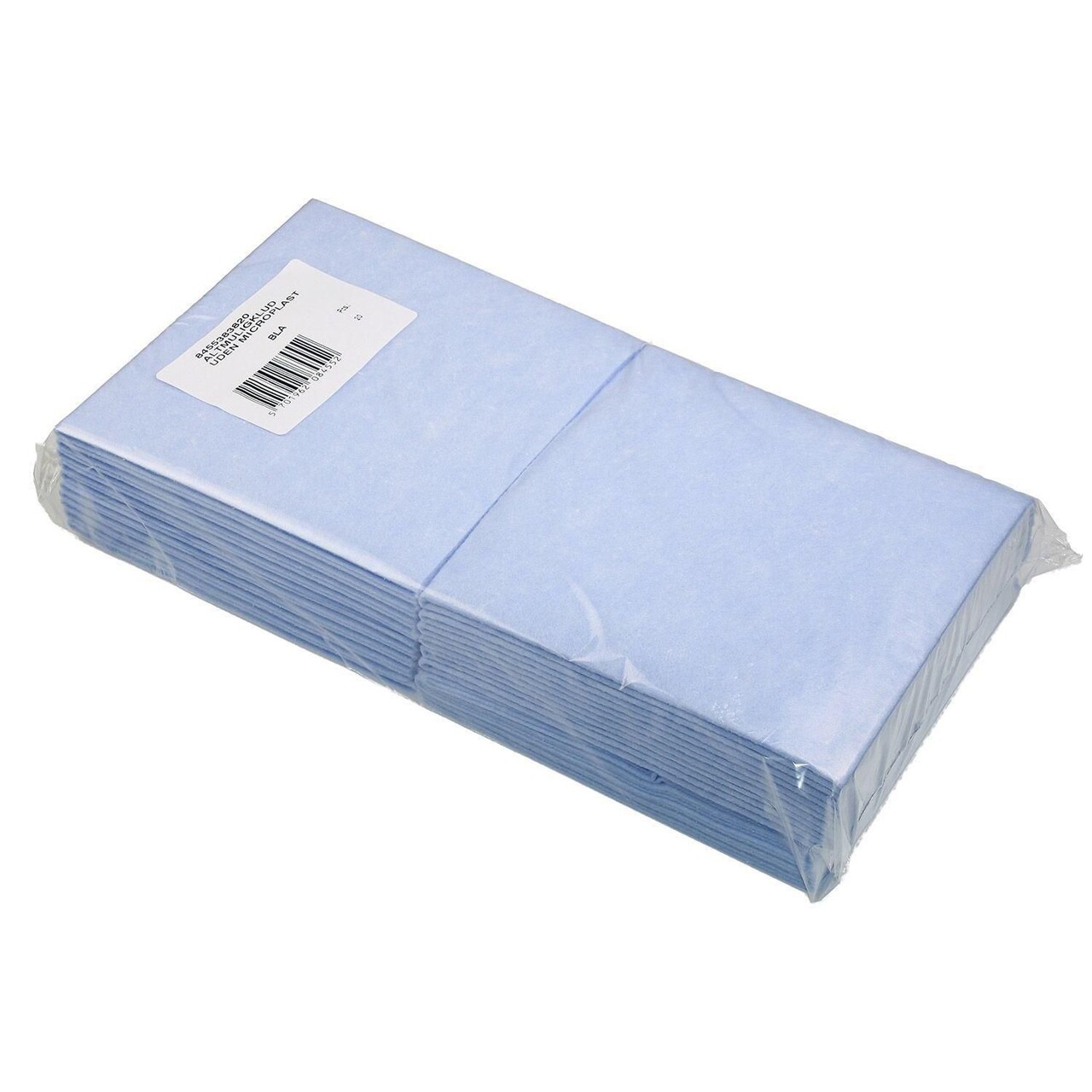 Universalklud 38x38cm 150g uden Microplast Blå - 20 stk/pk