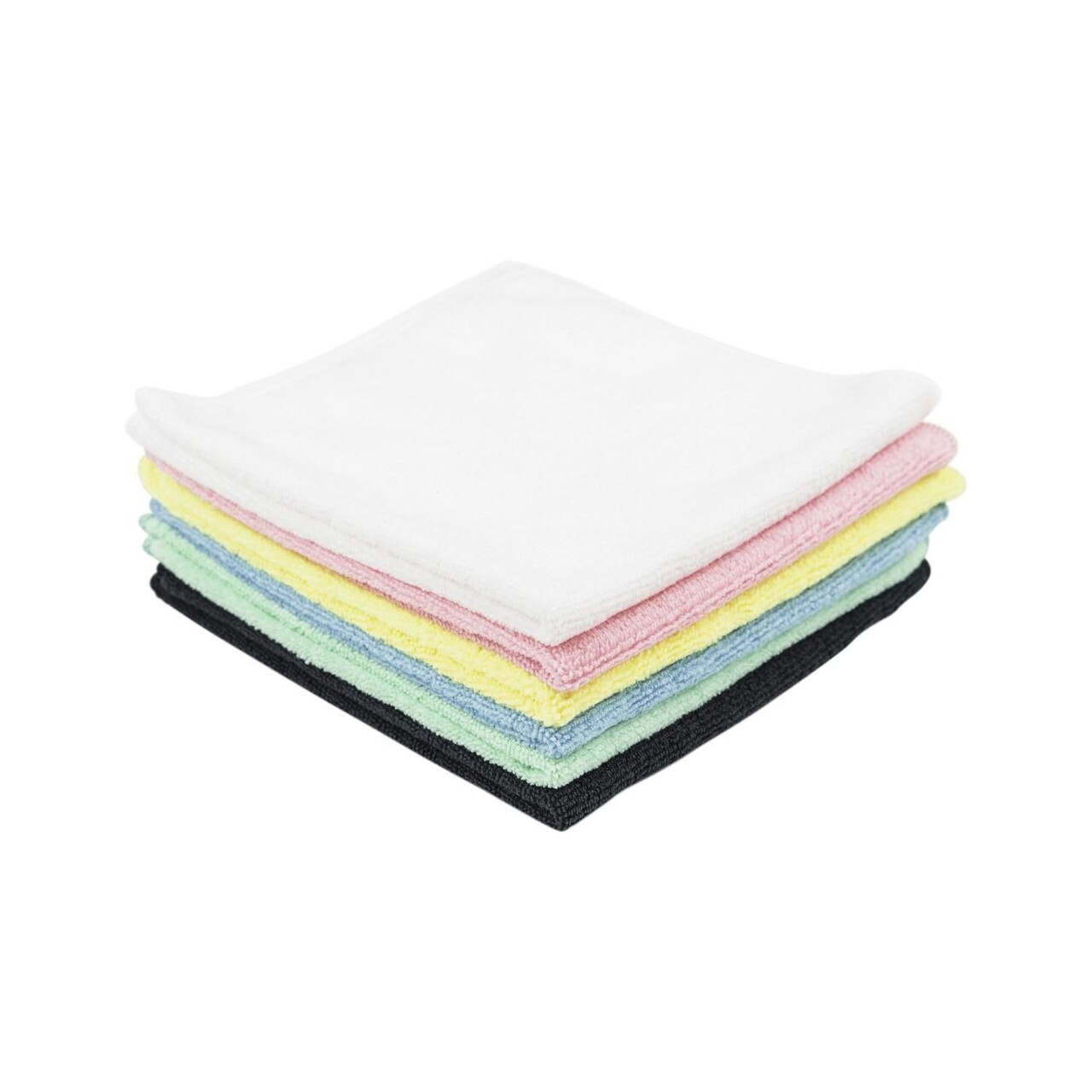 Microfiberklud Neutral 32x32cm Økotex blå - 10 stk/pk