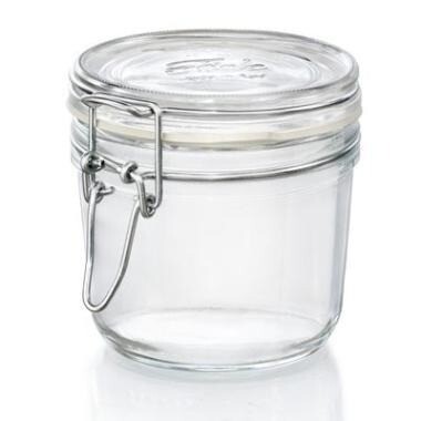 Patentglas, Fido Bormioli, 350 ml, Ø10x9.8 cm, klar