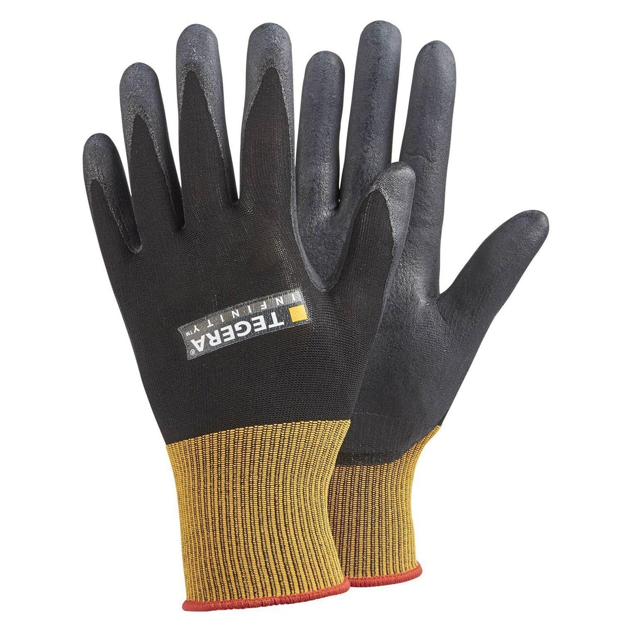 Handske Arbejds Tegera 8800 Infinity str 8 PU-belagt - 6 par/pk