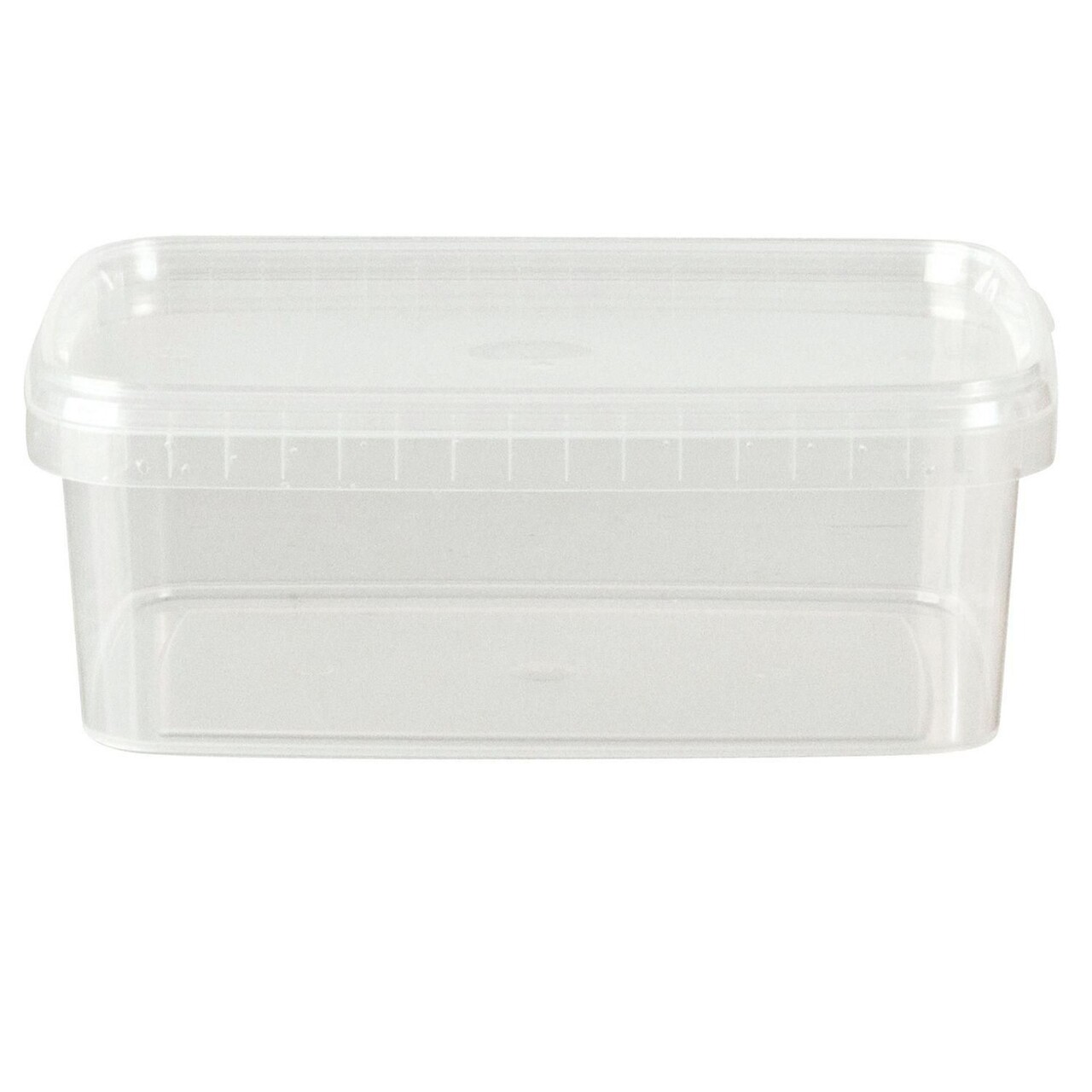 Bøtte 5541 1500 ml 195x195x61 mm Fryseegnet minus 20 grader PP Klar - 12 stk/ps