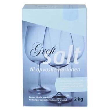 Filtersalt - Groft Salt - Opvaskemaskine - 2 kg - 6 Stk.