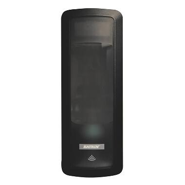 Dispenser Sæbe og desinfektion Katrin Touchfree Plast Sort til Refill 0.5 ltr