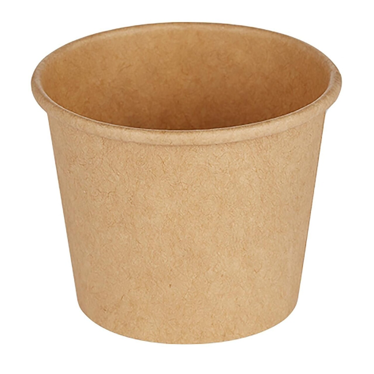 Dressingbæger 90 ml 3 oz Ø62 x 50 mm kraft pap/PE Brun - 30 ps x 100 stk/krt