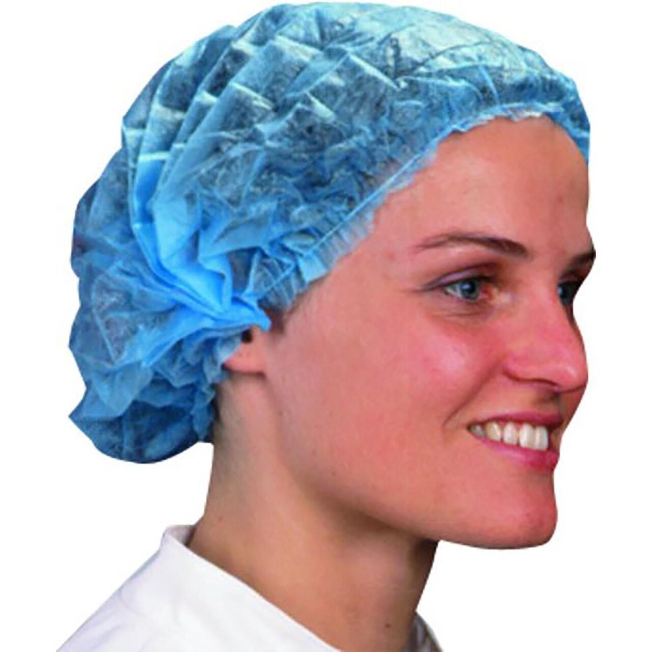 Hårnet Nonwoven Large Blå - 10 pk x 100 stk/krt