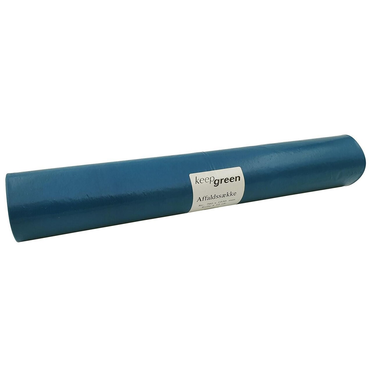 Sæk KeepGreen 120ltr B760xL1030mm 55my Strong Blå - 16 rl x 10 stk/krt