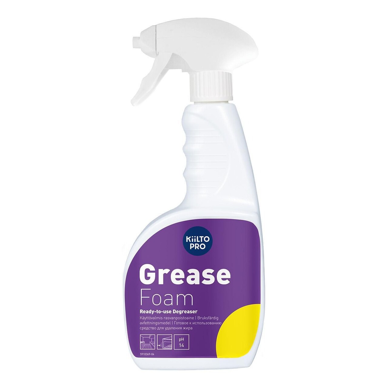 Grillrens Grease Foam 750ml spray - 6 fl x 750 ml/krt