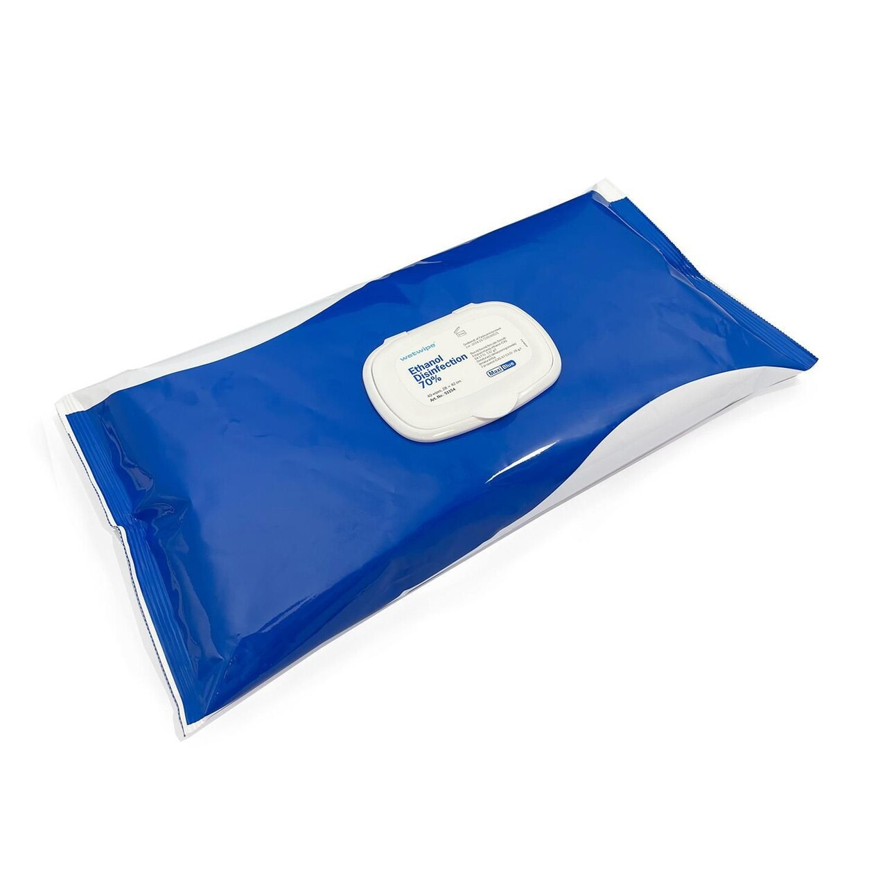Desinfektion Wet Wipe fødevaregodkendt engangswipes med 70 % Ethanol 40 stk - 6 pk x 40 stk/krt