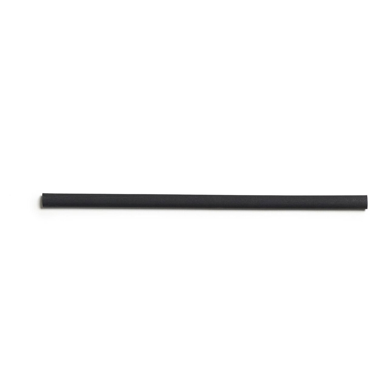 Sugerør Ø5x140mm uden knæk plantebaseret Charcoal Sort - 250 stk/ps